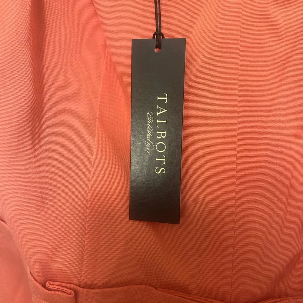 NWT Talbots Sleeveless Pleated‎ Sheath Dress Size 6 - Picture 5 of 10